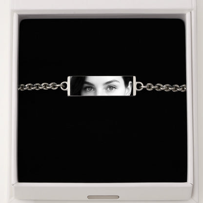 Personalized Eye Photo Bracelet