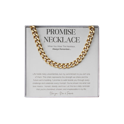 Sterling Silver Promise Necklace