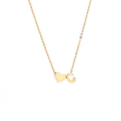 Initial Pendant Necklace