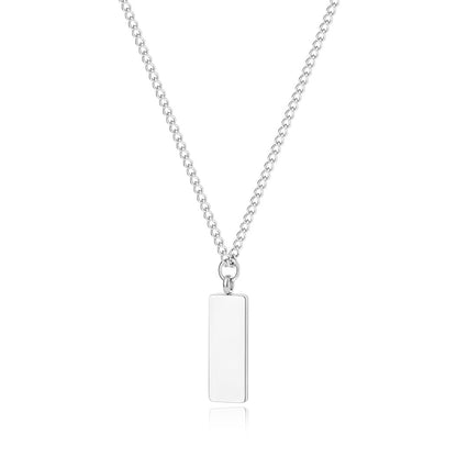 Custom Engraved Minimal Necklace
