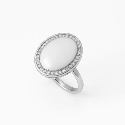 Oval Locket Ring