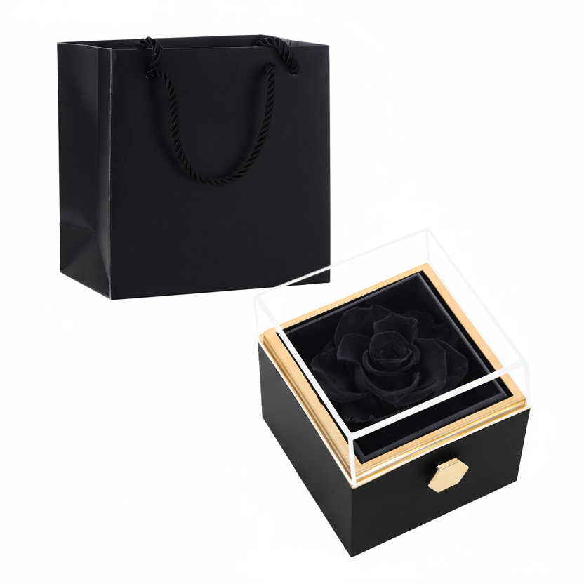 Rotating Eternal Rose Gift Box