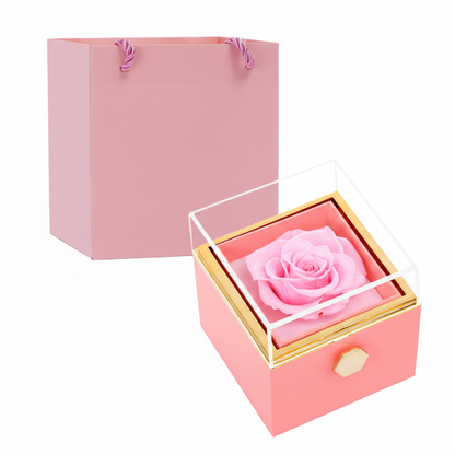Rotating Eternal Rose Gift Box