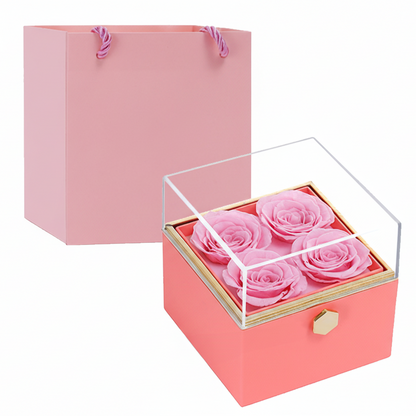 Rotating Eternal Rose Gift Box