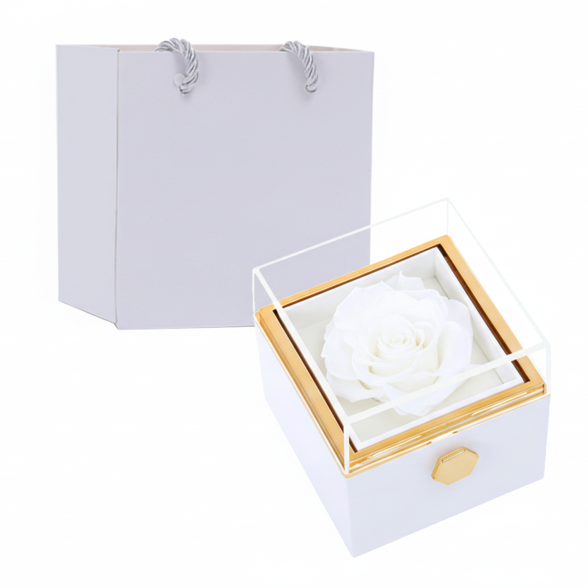 Rotating Eternal Rose Gift Box